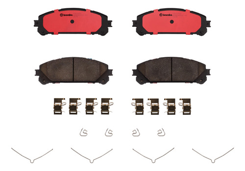 Balatas D45 Brembo Nao Toyota Highlander Sport 2008 