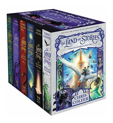 Book : The Land Of Stories Complete Paperback Gift Set -...