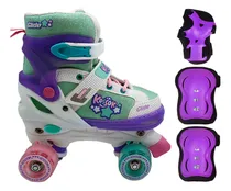Comprar Patines Extensibles Infantiles Kossok 4 Ruedas Artísticos