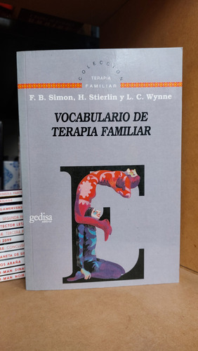 Vocabulario De Terapia Familiar. F.b. Simon (ltc)