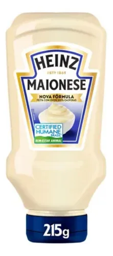 Maionese Heinz Tradicional 215g