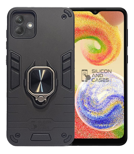 Carcasa Para Samsung A05 Anillo Antigolpe Protector Camara