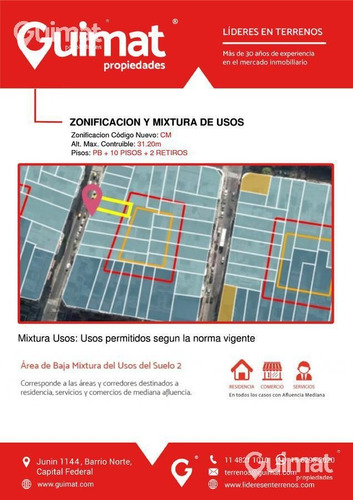Imagen 4 de 11 de Uriburu Entre Arenales Y Santa Fe- Terreno En Venta! Recoleta