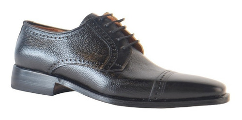 Imagen 2 de 7 de Zapatos De Cuero De Hombre Cordones - Lautaro - Ferraro