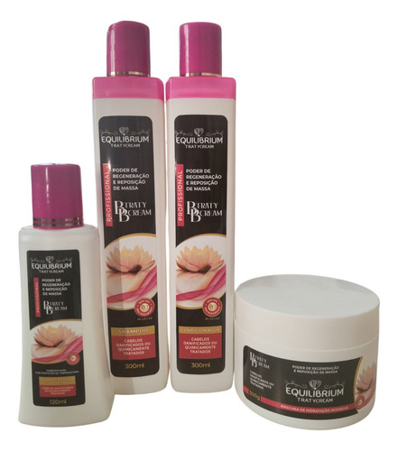 Shampoo Cabelos Danificados Equilibrium Paris Color 300ml