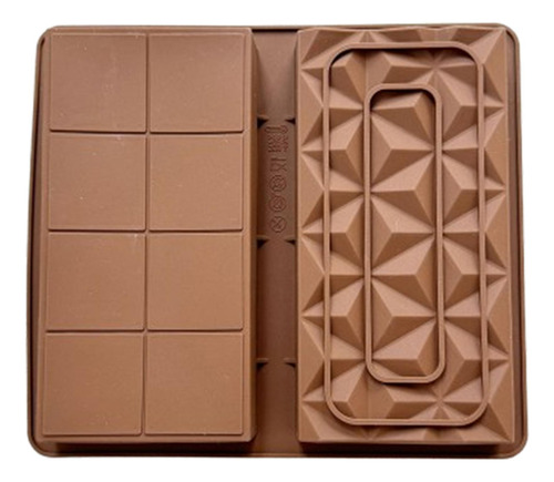 Molde De Silicona Para Barra De Chocolate Moldes Profundos P