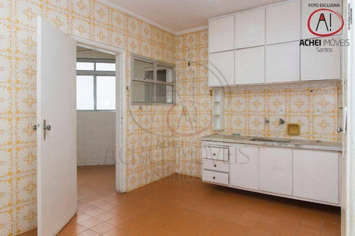 Imagem 19 de 30 de Apartamento Com 2 Dormitórios, 2 Banheiros, Dependência Completa, 1 Vaga, À Venda, 90 M² Por R$ 460.000 - Ponta Da Praia - Santos/sp - Ap10926