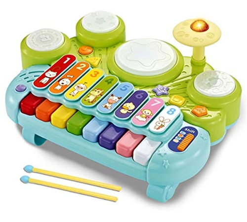 Set 3 Instrumentos Musicales Juguetes Para Niños Y Niñas