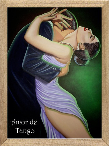 Tango Pareja, Cuadro, Poster, Pintura      M734