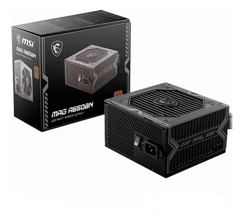 Fuente De Alimentacion Msi Mag A650bn 650w 80 Plus Bronce