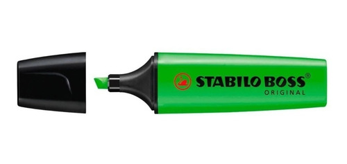 Bolígrafo Stabilo Boss Text Mark, vendido por unidad, color verde claro fluorescente 70/33