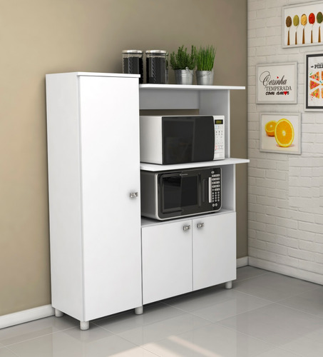 Armario Multiuso De Cocina Con Alacena Aparador - 3310