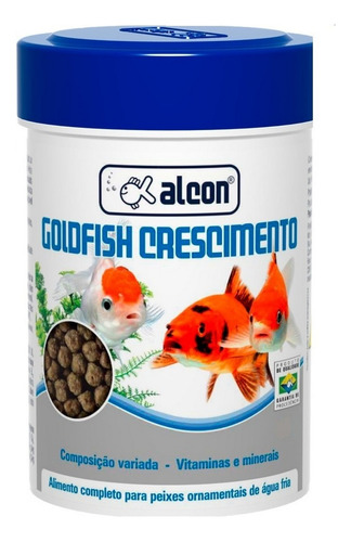 Ração Para Peixe Gold Fish Crescimento Alcon 25g