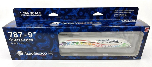 Aeromexico Boeing 787 9 Xa-adl Quetzalcoatl Hogan 1:200 (Usado)