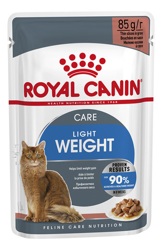 Alimento Royal Canin Para Gato Care Light Wright Pouch X 85 