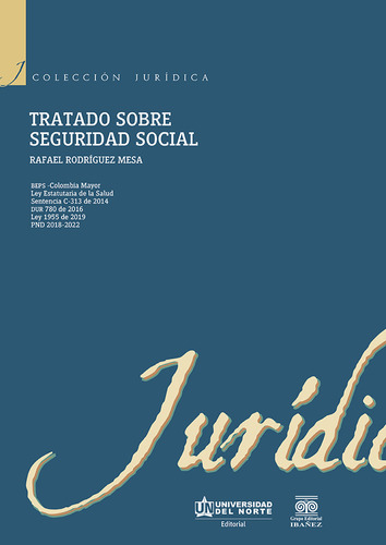 TRATADO SOBRE SEGURIDAD SOCIAL: Tratado sobre seguridad social, de Rafael Rodríguez Mesa. 9587891058, vol. 1. Editorial Editorial U. del Norte Editorial, tapa blanda, edición 2019 en español, 2019