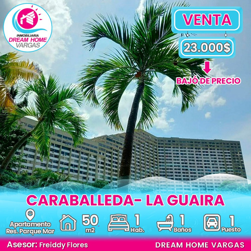 Apartamento En Venta Res. Parque Mar, Caraballeda - La Guaira.