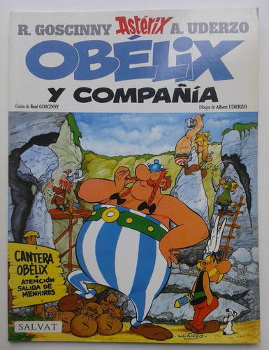 R. Goscinny A. Uderzo Asterix Obelix Y Compañía Salvat 