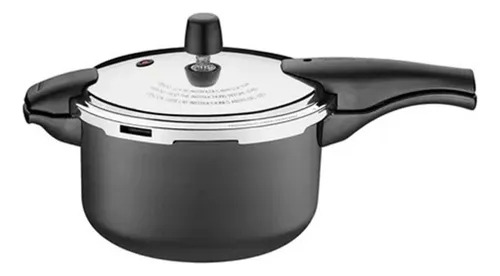 Olla A Presión Tramontina Vancouver 6l - Maceta Ideal Negra Negro