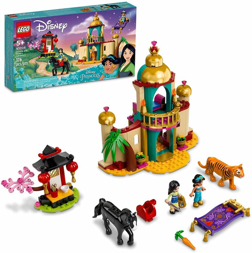 Lego Disney 43208 Aventura De Jasmine Y Mulán