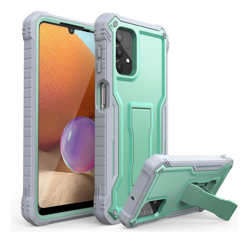 Funda Para Galaxy A32 5g Duopal Kickstand Green