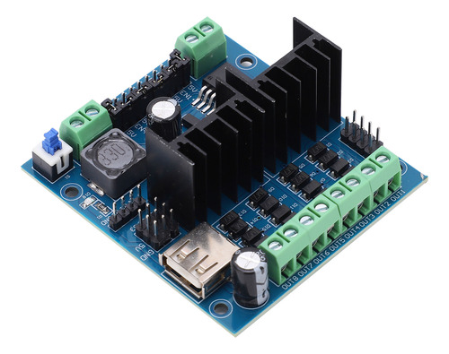 Módulo De Conductor De Automóvil L298n De 4 Canales Smart Au