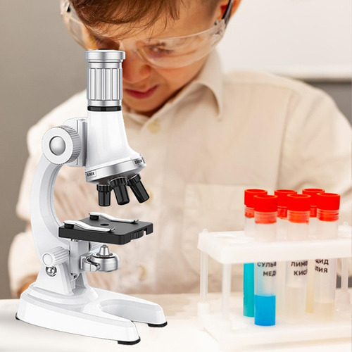 Kit De Ciencia De Microscopio Para Principiantes Kit De Micr