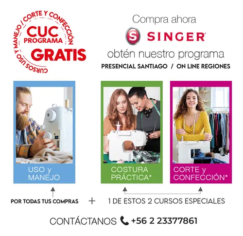 Máquina De Coser Singer Heavy Duty Hd6805c Computarizada