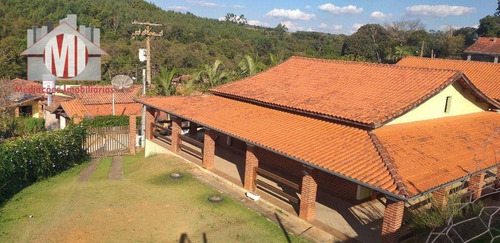 Imagem 8 de 30 de Linda Chácara Com 03 Dormitórios, Cômodos Amplos, Bem Localizada, Toda Gramada, À Venda, 1050 M² Por R$ 480.000 - Zona Rural - Pinhalzinho/sp - Ch0971
