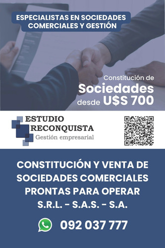 Imagen 2 de 4 de Constitución De Sas - Empresas S.a.s. (co1)