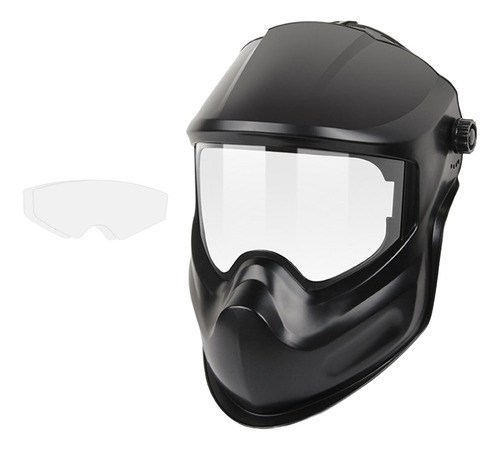 Casco De Soldadura Cubierta De Protección Con 2 Lentes