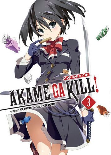 Libro Akame Ga Kill! Zero 3