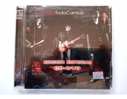 Camila Todo Cambio Edición Especial Cd + Dvd