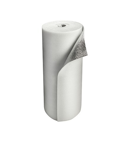 Aislante 10 Mm. Metalflex Aluminizado Con Solapa 1 X 20 M.