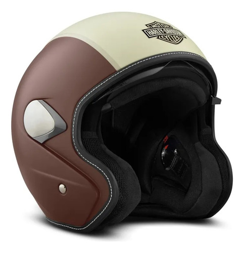 Casco Harley Davidson Bober Iron Moto Motocicleta Café Racer