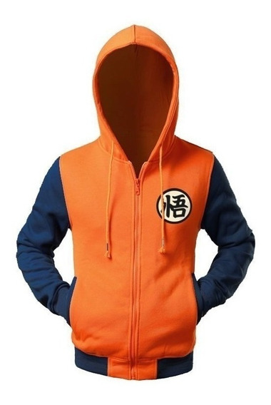 blusa de frio masculina dragon ball