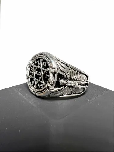 Anillo pentalfa de salomon shop