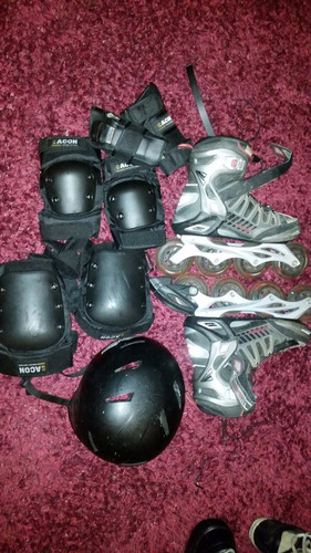 Rollerblade Crossfire Fitness 42, Casco Gt, Protectores