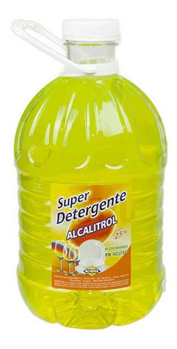 Detergente Alcalitrol De Limón 5l