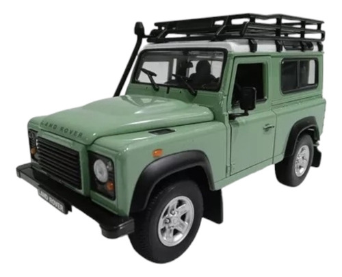 Land Rover Defender Exploradora. Welly Escala 1:24 (19 Cms) 