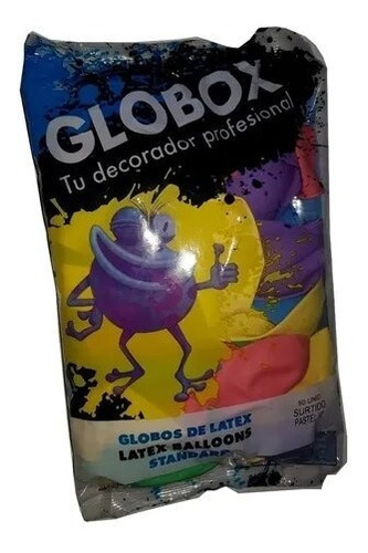 Globos Standard 12   Pastel Surtidos X 50 Unidades  