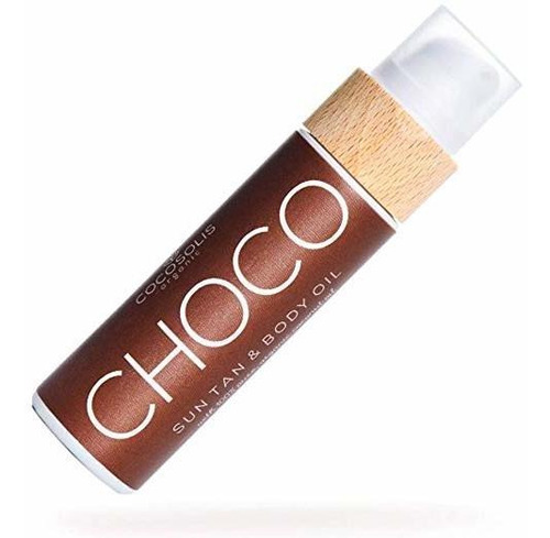 Cocosolis Choco Sun Tan & Aceite Corporal | Aceite Orgánico 