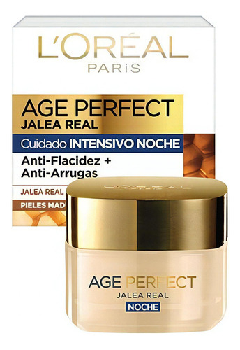 Crema de Noche L'Oréal Paris Age Perfect Jalea Real 50ml Tipo de piel Maduras y desnutridas