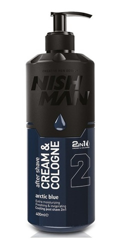 Nishman - Crema Y Colonia After Shave N°2 Artic Blue 400 Ml