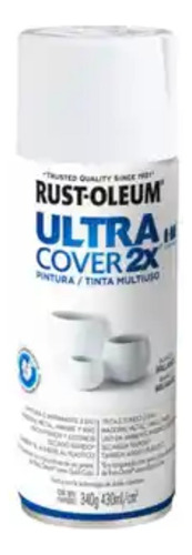 Rust Oleum Aerosol Ultra Cover 340ml Blanco Brillante - Umox
