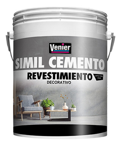 Revestimiento Decorativo Simil Cemento 5,5 K Venier Mm