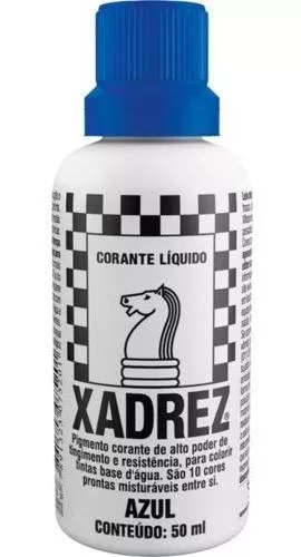 CORANTE LIQUIDO 50ml - XADREZ