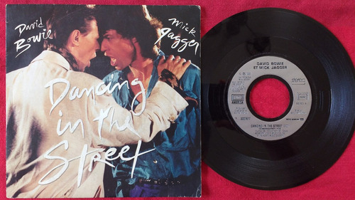 Vinilo David Bowie Mick Jagger Dancing In The Street (Usado)