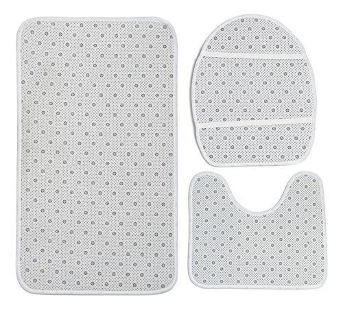 Xyl Juego De 4 Cortinas De Ducha Antideslizantes Con Forma.