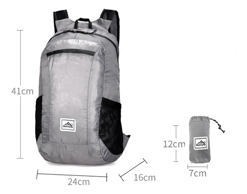 Bolsas Plegables Al Aire Libre Para Viajes Y Senderismo, Imp
